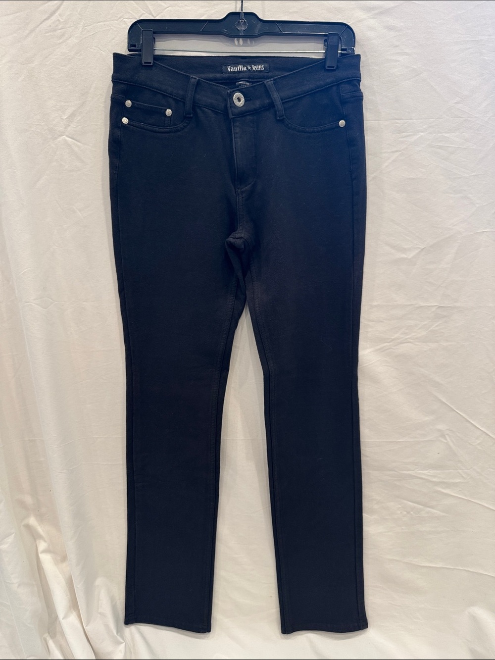 Vanilla Star Y2K Black Slim Fit Jeans, Size M